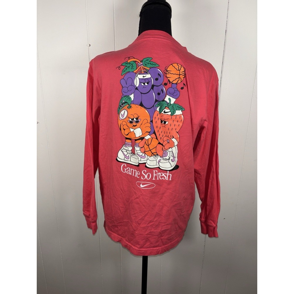 Nike Sportswear long-sleeve T-shirt with the "Game‎ So Fresh" graphic